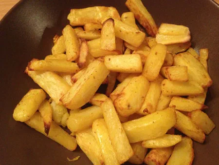 Fertige, knusprige Pommes Frites