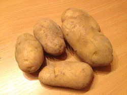 Kartoffeln als Zutaten für Pommes